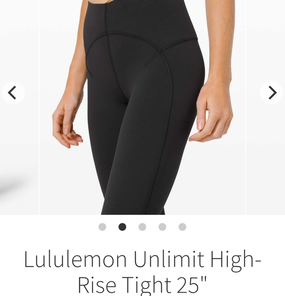 Lululemon athletica Unlimit High-Rise Keyhole Leggings 6